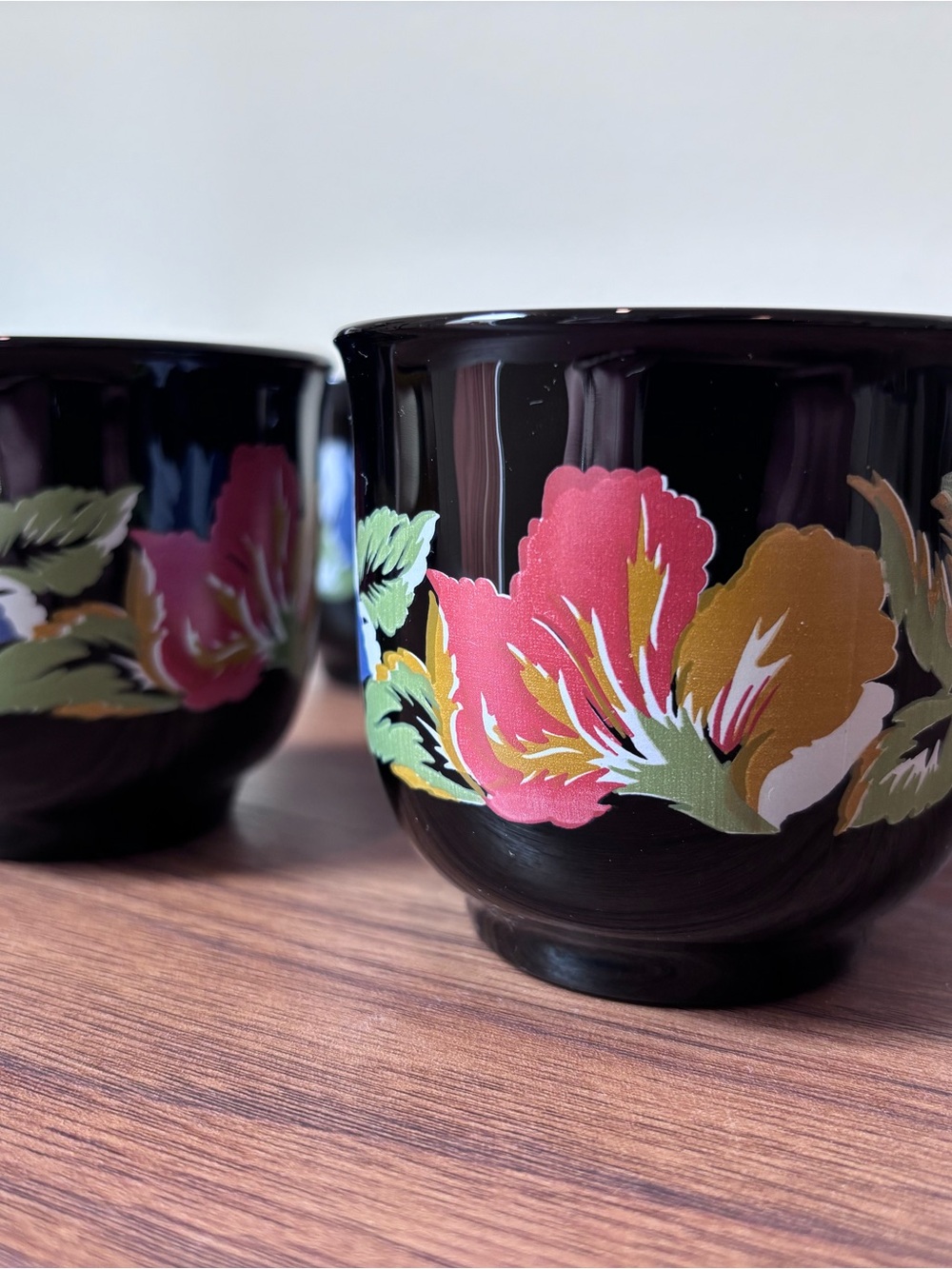 Vintage 1970’s/1980’s Arcoroc mugs- made in France